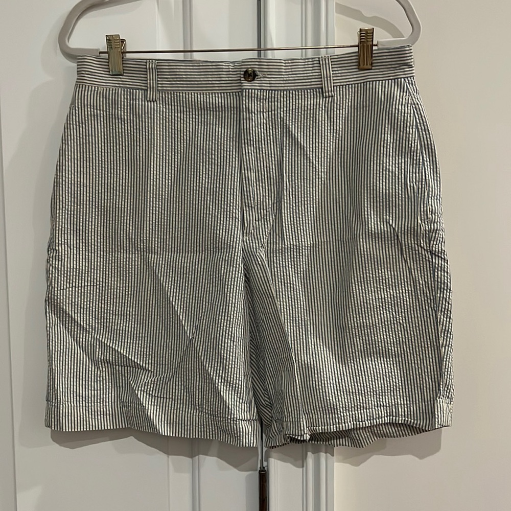 Mens Seersucker Shorts